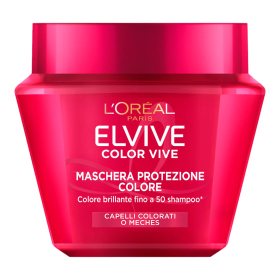 Maschera Elvive Color Vive Capelli Colorati 300ml L'Oréal Paris