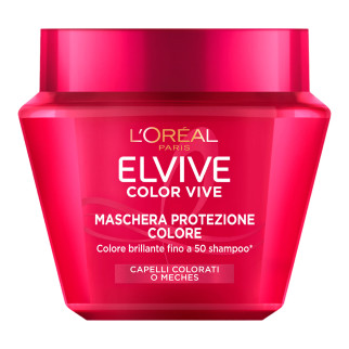 Maschera Elvive Color Vive Capelli Colorati 300ml L'Oréal Paris