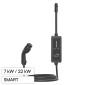 V-Tac Deye Wallbox Intelligente 7kW / 22kW Monofase / Trifase IP66 Bluetooth Wi-Fi con Cavo Tipo 2 Integrato - SKU 12744