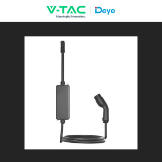 V-Tac Deye Wallbox Intelligente 7kW / 22kW Monofase / Trifase IP66