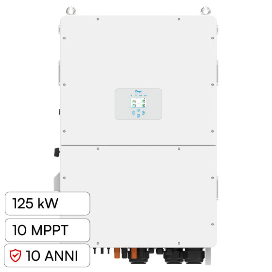 V-Tac Deye Inverter Trifase Ibrido 125kW IP65