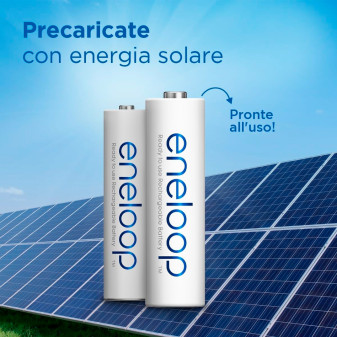 Batterie Ricaricabili 800mAh HR03 MiniStilo AAA Micro 1.2V 4pz Eneloop