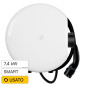 V-Tac Wall Box 7,4kW Monofase a Parete Smart Bluetooth IP65 IK10 Cavo Tipo 2 da 5 metri - SKU 11868