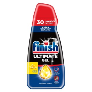 Finish Ultimate Gel Limone Detersivo Lavastoviglie 30 Lavaggi da 540ml
