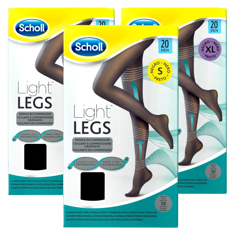 Scholl Collant Light Legs - Nero 20 Denari