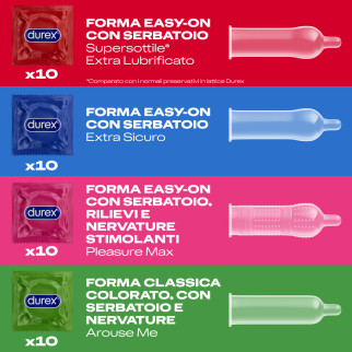Surprise Me Box da 40 Preservati Misti Durex