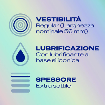 Preservativi Durex Invisible Extra Sottile Classic 30pz