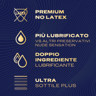 Preservativi Durex Nude Sensation Premium No Latex 6pz