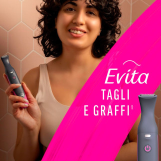 Veet Expert All In One Trimmer Rasoio Elettrico Waterproof Senza Fili