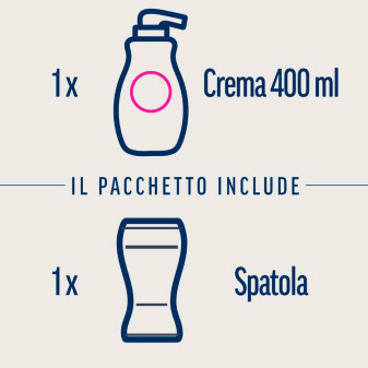 Veet Pure Crema Depilatoria Idratante Pelli Sensibili Flacone da 400ml