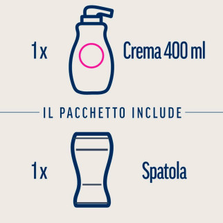 Veet Pure Crema Depilatoria Idratante Pelli Sensibili Flacone da 400ml