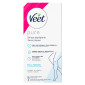 Veet Pure Strisce Depilatorie Gambe e Corpo con Formula Ipoallergenica - Confezione da 16 Strisce