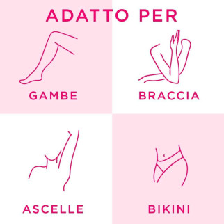 Veet Pure Strisce Depilatorie Gambe e Corpo con Formula Ipoallergenica