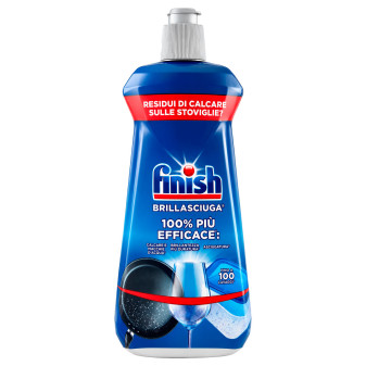 Finish Brillasciuga Brillantante Lavastoviglie fino a 100 Lavaggi - 500ml