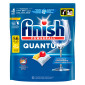 Finish Powerball Quantum Detersivo Lavastoviglie al Limone Azione Sgrassante Brillantezza Efficace anche Cicli Brevi - 56 Tabs