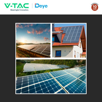 V-Tac Deye Batteria BMS LiFePO4 51,2V 100Ah 5,12kWh