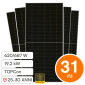 V-Tac 31 Pannelli Solari Fotovoltaici Osda 19,22kW 620W STC 687W BNPI Bifacciali TIER 1 TOPCon - SKU 12753