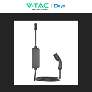 V-Tac Deye Wallbox Intelligente 7kW / 22kW + Misuratore + Antenna LoRa