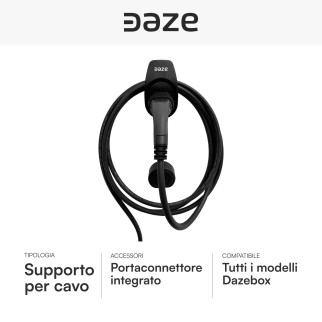 Supporto da Parete con Portaconnettore Integrato Daze per Dazebox