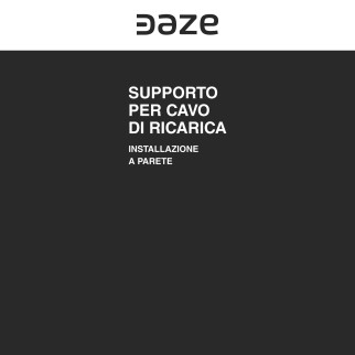 Supporto da Parete con Portaconnettore Integrato Daze per Dazebox