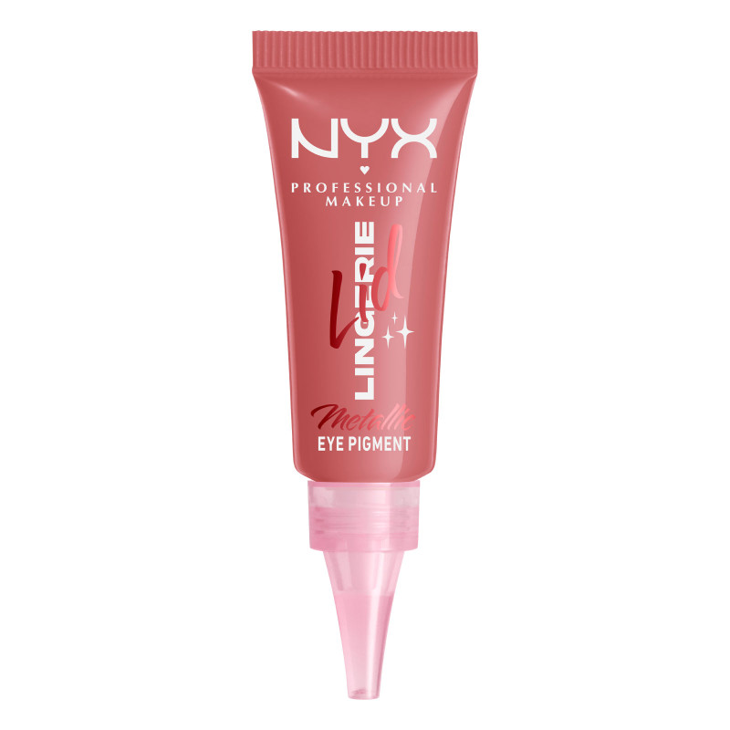 NYX Professional Makeup Lid Lingerie Ombretto - Colore 04 Risky Rosè