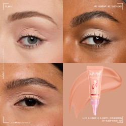 NYX Professional Makeup Lid Lingerie Ombretto - Colore 02 In Nude Endo
