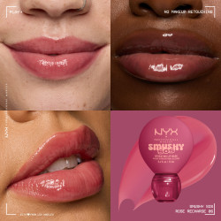 NYX Professional Makeup Smushy Sos Maschera Labbra Rose Recharge