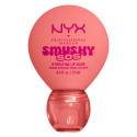 NYX Professional Makeup Smushy Sos Maschera Labbra Idratante Finish Glossy Colore 03 Peachy Pamper - Flacone da 12ml