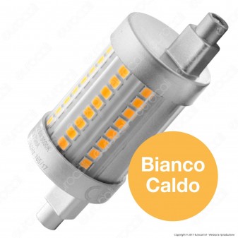 Bot Lighting Lampadina LED R7s L78 8W Tubolare con Attacco