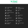 Wallbox 7,4kW Monofase Smart IP65 IK10 con Cavo Tipo 2 V-Tac