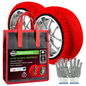 Calze da Neve per Auto DriveonSnow EssentialGo Adatte a Nevicate Occasionali Montaggio Rapido Omologate