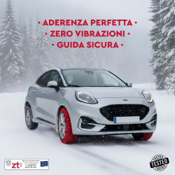 Calze da Neve per Auto DriveOnSnow EssentialGo Omologate