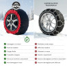 Calze da Neve per Auto DriveOnSnow StrongFit Omologate