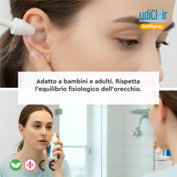 Udiclair SoftSpray Spray Auricolare per Rimozione Cerume 50ml