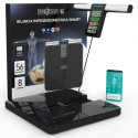 Bilancia intelligente Impedenziometrica Professionale GeniaScreen InOne 56 Misurazioni Vetro Temperato Portata 220Kg Display LCD