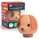 Tappo Ricambio Borraccia Termica CapsHero per Bambini Senza BPA 3D Soft-Touch Fantasia Cane Dog Duke