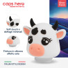 CapsHero Tappo Borraccia Termica Bambini Mucca Cow Cora