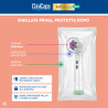 CliniCaps SoftSense Vital Testine Spazzolino Elettrico Delicate
