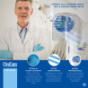 CliniCaps CoreClean Testine Spazzolino Elettrico Setole Regular