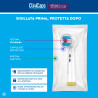 CliniCaps VividSmile Testine Spazzolino Elettrico Azione Smacchiante
