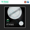V-Tac VT-61006CCT Mini Pannello LED SMD Rotondo 6W CREE CCT