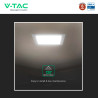 V-Tac VT-61006CCT Mini Pannello LED SMD Quadrato 6W CREE CCT