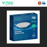 V-Tac VT-61012CCT Mini Pannello LED SMD Rotondo 12W Chip CREE CCT