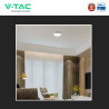 V-Tac VT-61012CCT Mini Pannello LED SMD Rotondo 12W Chip CREE CCT