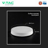 V-Tac VT-61012CCT Mini Pannello LED SMD Rotondo 12W Chip CREE CCT