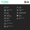 V-Tac VT-61018CCT Mini Pannello LED SMD Rotondo 18W Chip CREE CCT