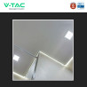 V-Tac VT-61018CCT Mini Pannello LED SMD Quadrato 18W Chip CREE CCT