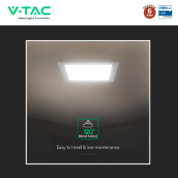 V-Tac VT-61018CCT Mini Pannello LED SMD Quadrato 18W Chip CREE CCT