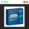 V-Tac VT-60024CCT Mini Pannello LED SMD Rotondo 24W Chip CREE CCT