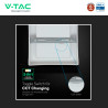 V-Tac VT-60024CCT Mini Pannello LED SMD Quadrato 24W Chip CREE CCT